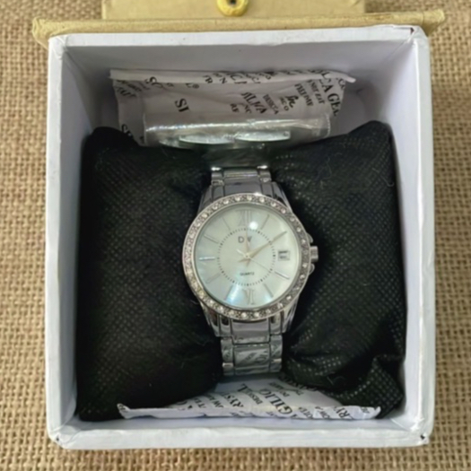 [Preloved] DANIEL WELLINGTON - British Design DW2059-2 - Jam Tangan/Watch untuk Wanita (KW)