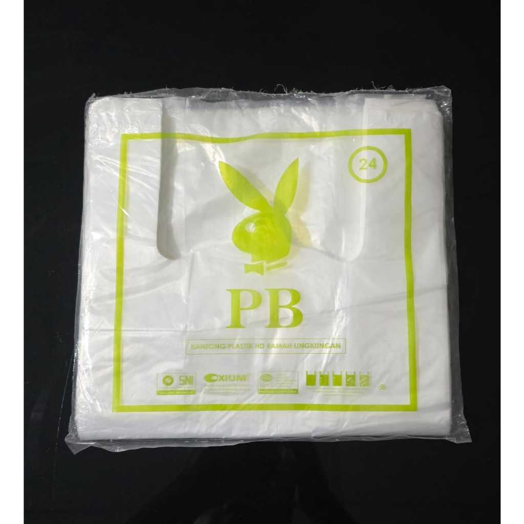 

KANTONG PLASTIK KRESEK BENING UKURAN 24 ISI 250 GRAM RAMAH LINGKUNGAN