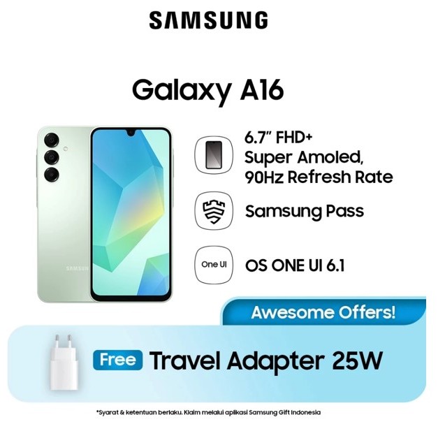 Samsung Galaxy A16 8/256GB - Light Green