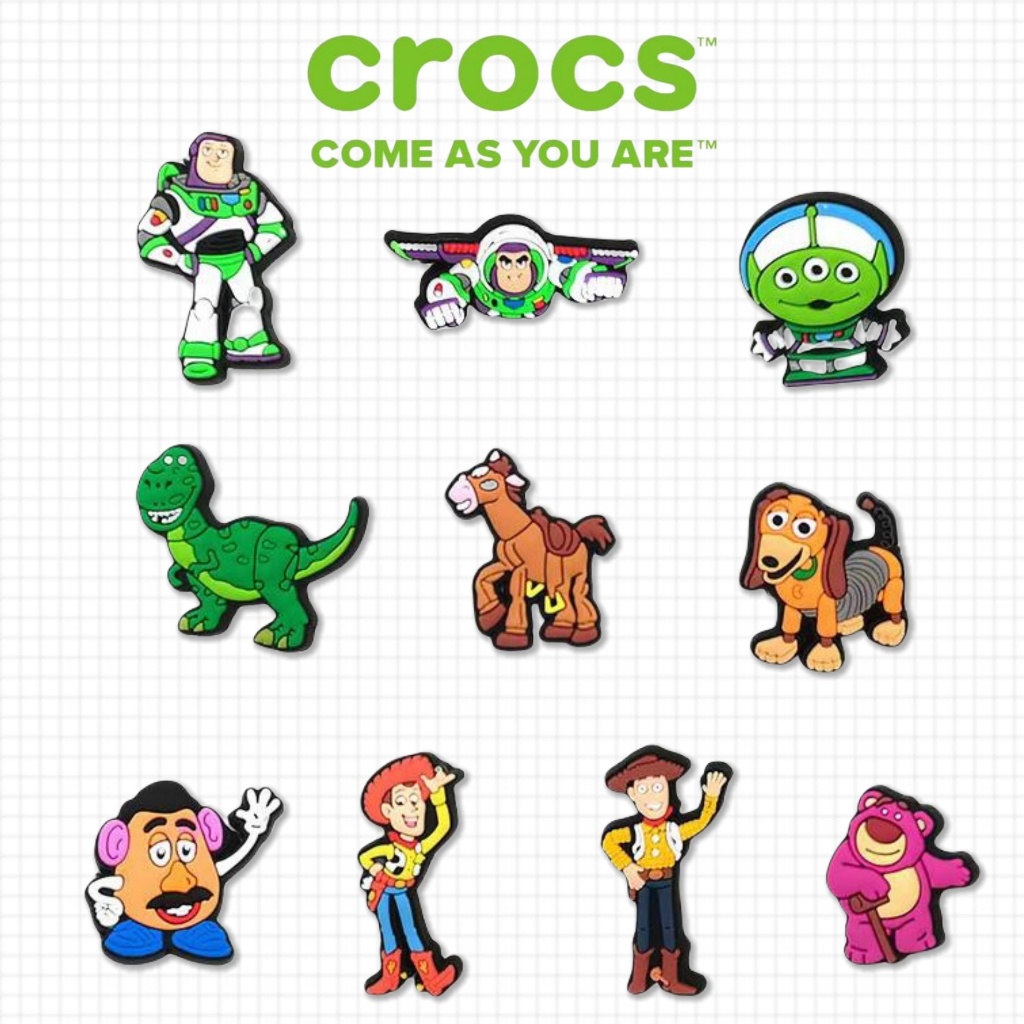 Jibbitz Sandal Crocs 10pcs Diy Original Jibbitz Toy Story