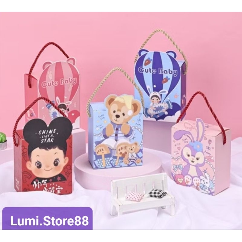 

Paper Bag Ulang Tahun Anak / Goodie Bag Ulang Tahun / Tas Bingkisan Happy Birthday / Goodie Bag Karakter