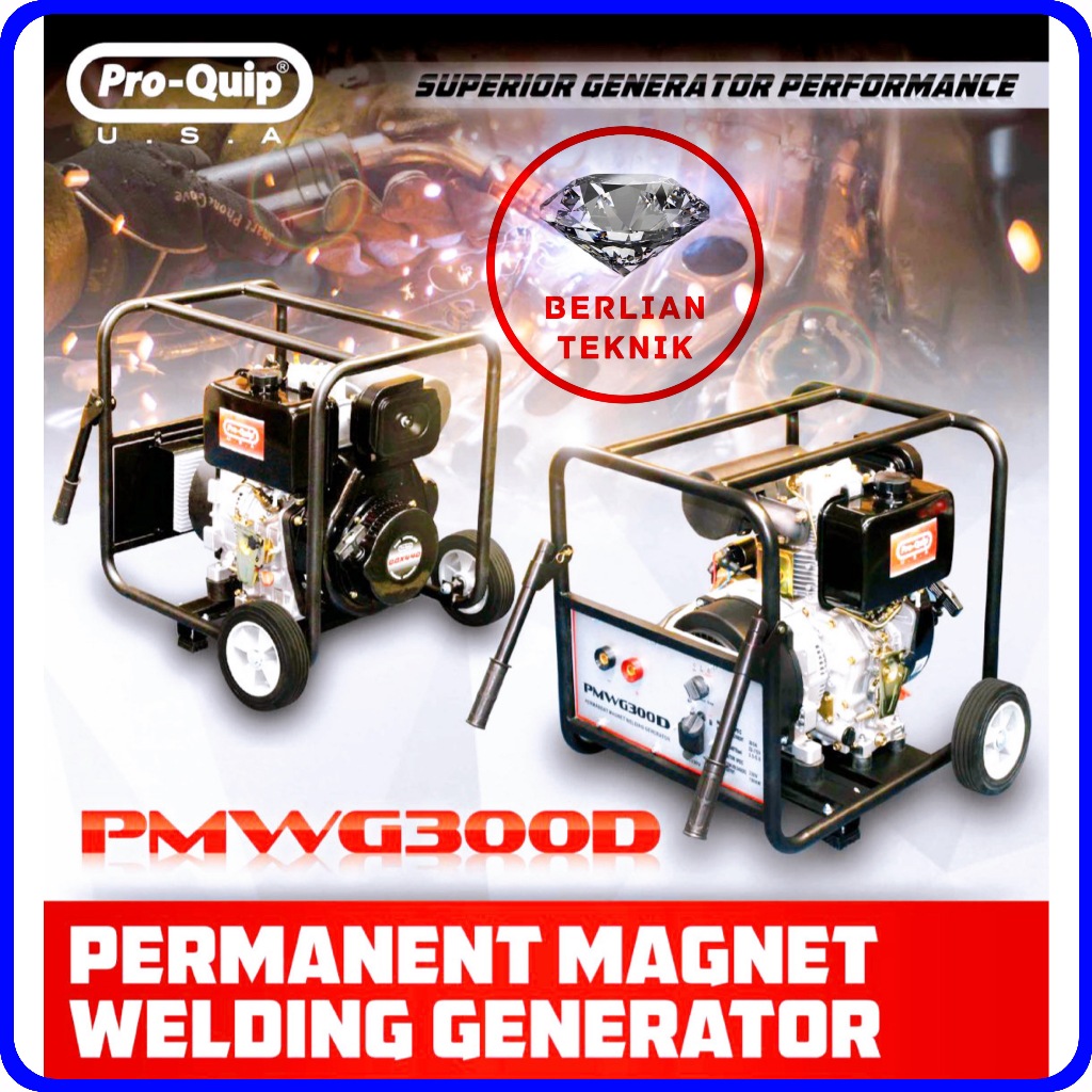 Mesin Las Solar Welder Generator Diesel Proquip PMWG 300 D
