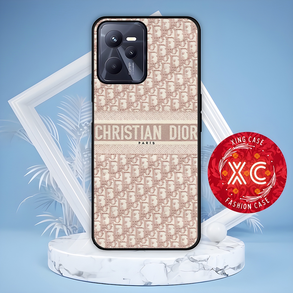 |SG04| CASE GLOSSY REALME C35/NARZO 50A PRIME KILAU EFEK KACA | CASE HAPE MOTIF CHRISTIAN DIOR
