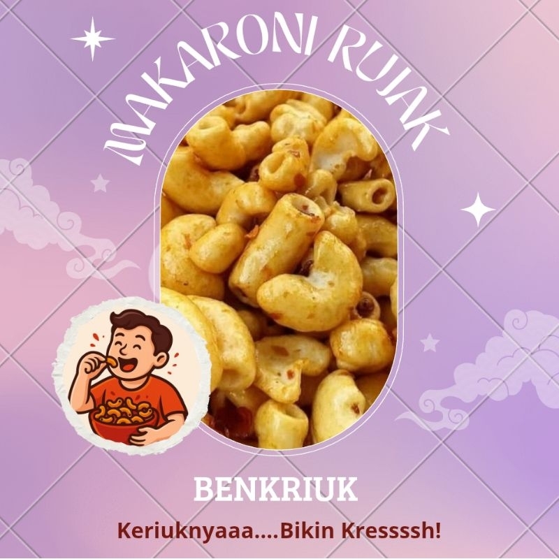 

(BENKRIUK) - MAKARONI BUMBU RUJAK SPESIAL
