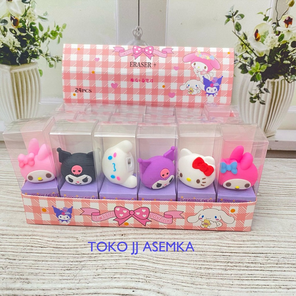 

RAUTAN MINIATUR KEPALA SANRIO R-1838 LUCU UNIK KARAKTER ALAT TULIS SEKOLAH TERMURAH COD