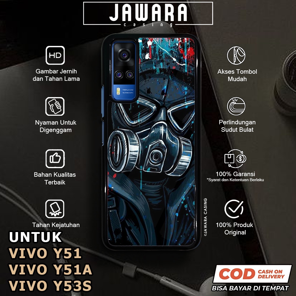 Case Vivo Y51 Y51A Y53S Casing Vivo Y51 Y51A Y53S [SPRY] Premium Case Glossy Case Hp Vivo Jawara Cas