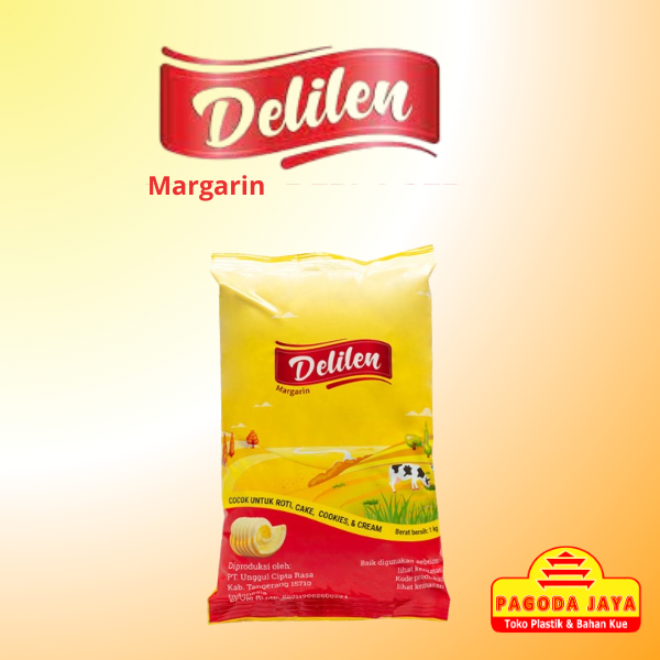

Margarin DELILEN 1 kg [ Khas butter Cookies ]