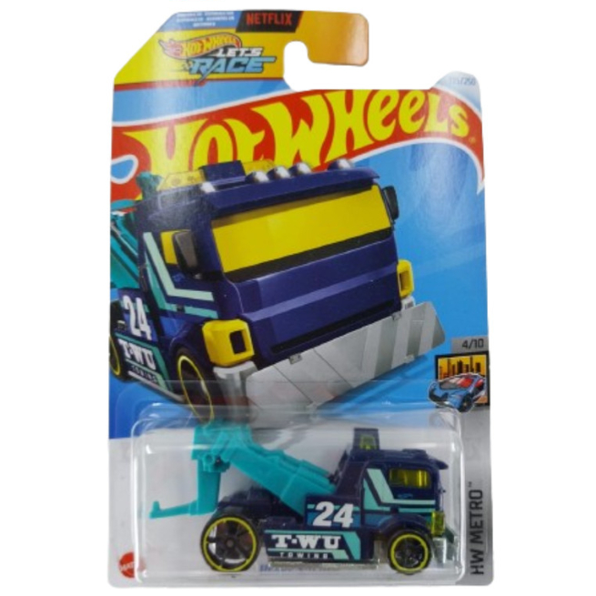 Heavy Hitcher Truck Towing Navy