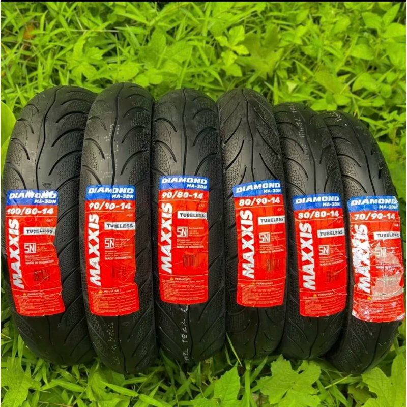 BAN LUAR MAXXIS DIAMOND TUBELESS RING 14