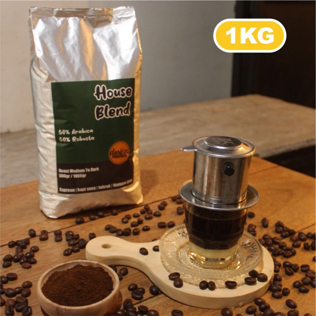 

Kopi House Blend Espresso - Arabica & Fine Robusta - 1kg