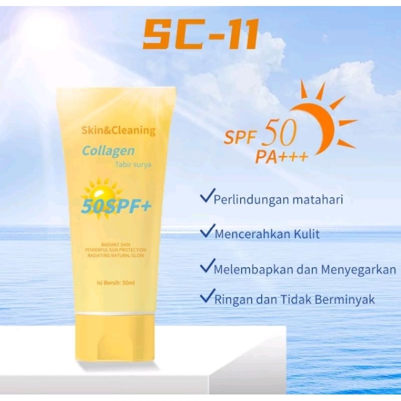 SC-11 COLLAGEN TABIR SURYA SPF 50 PA+++ SUNSCREEN SPF 50 PA+++ TABIR SURYA SC-11