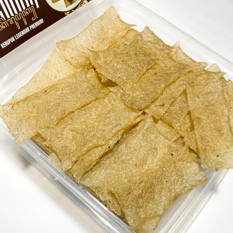 

KERUPUK LEGENDAR PREMIUM 600gr (GRADE A) | KERUPUK GENDAR PULI rasa bawang gurih merk TEMANI KERUPUK - Krupuk Food Keripik Kering Camilan Snacks Cemilan