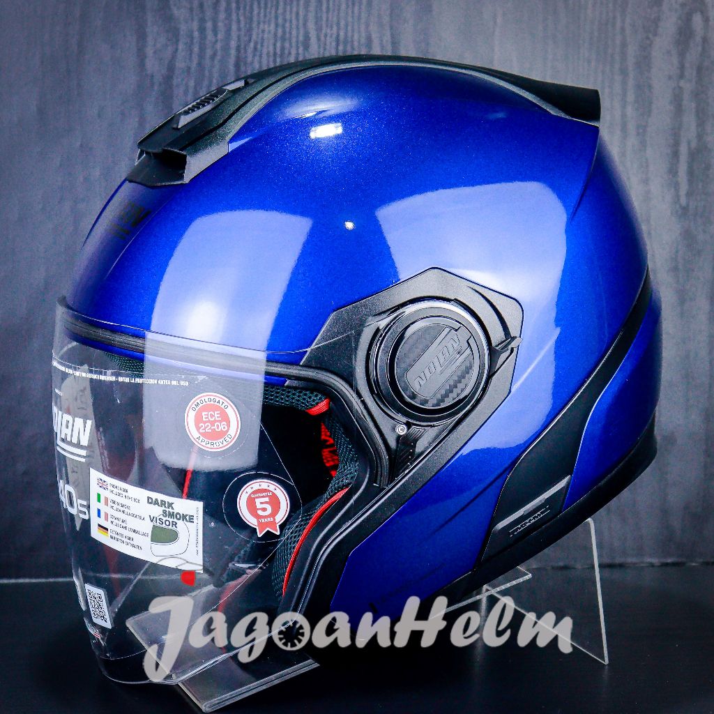 NOLAN HELM N405 CLASSICO  NOBILE NCOM #312 | BLUE | N-405 DV