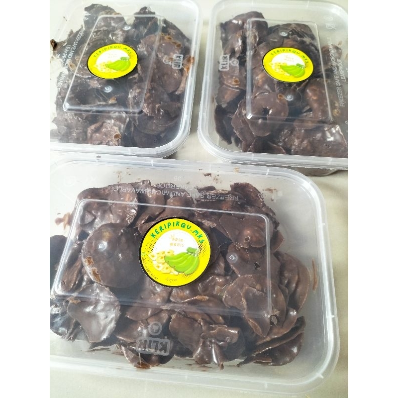 

keripik pisang coklat AZRIN Dark coklat 500 gr