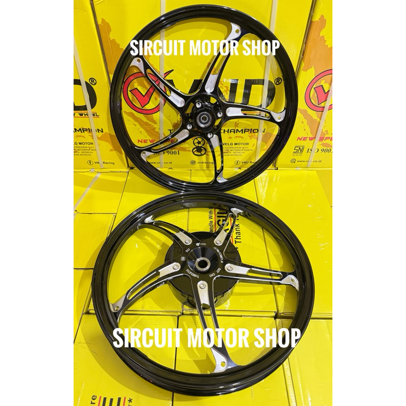 VELG VND NEW SPEED RING 17 VARIO 125 / BEAT / SCOOPY / VARIO 150 & VELG VND BINTANG LAUT RING 17 BEA