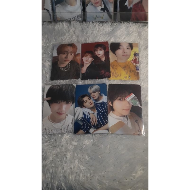 photocard nomin + jisung, photocard mahae + chenle