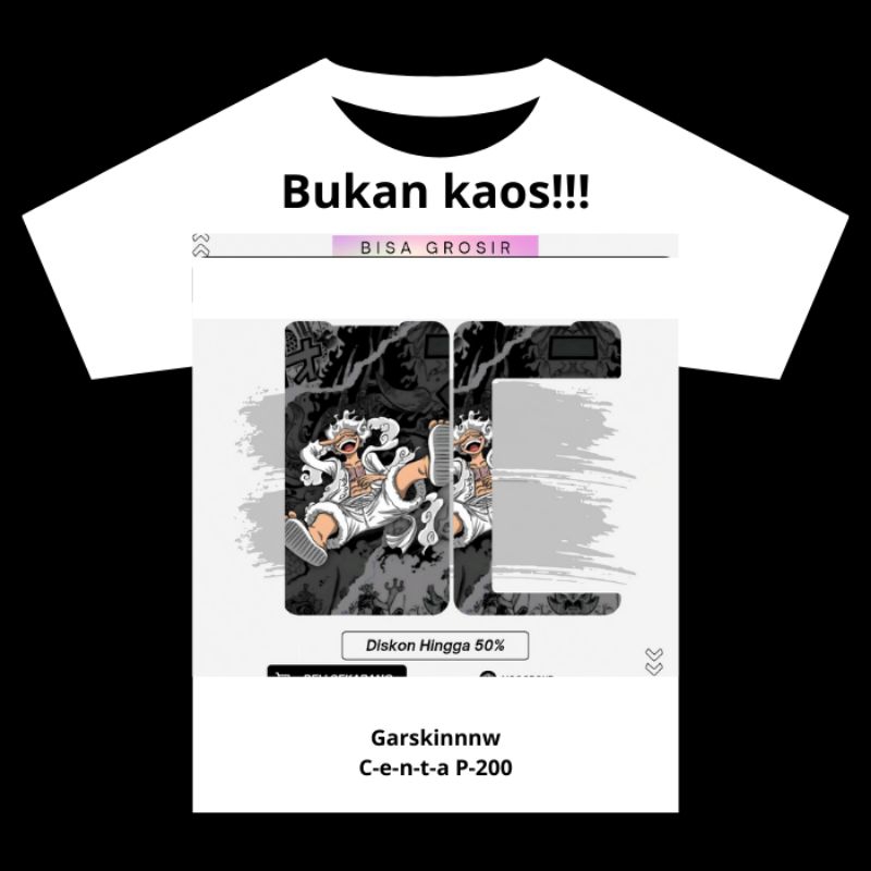 

Bukan Kaos Tapi Pelindung Anti Gores Pey 200 Full Motif Desain