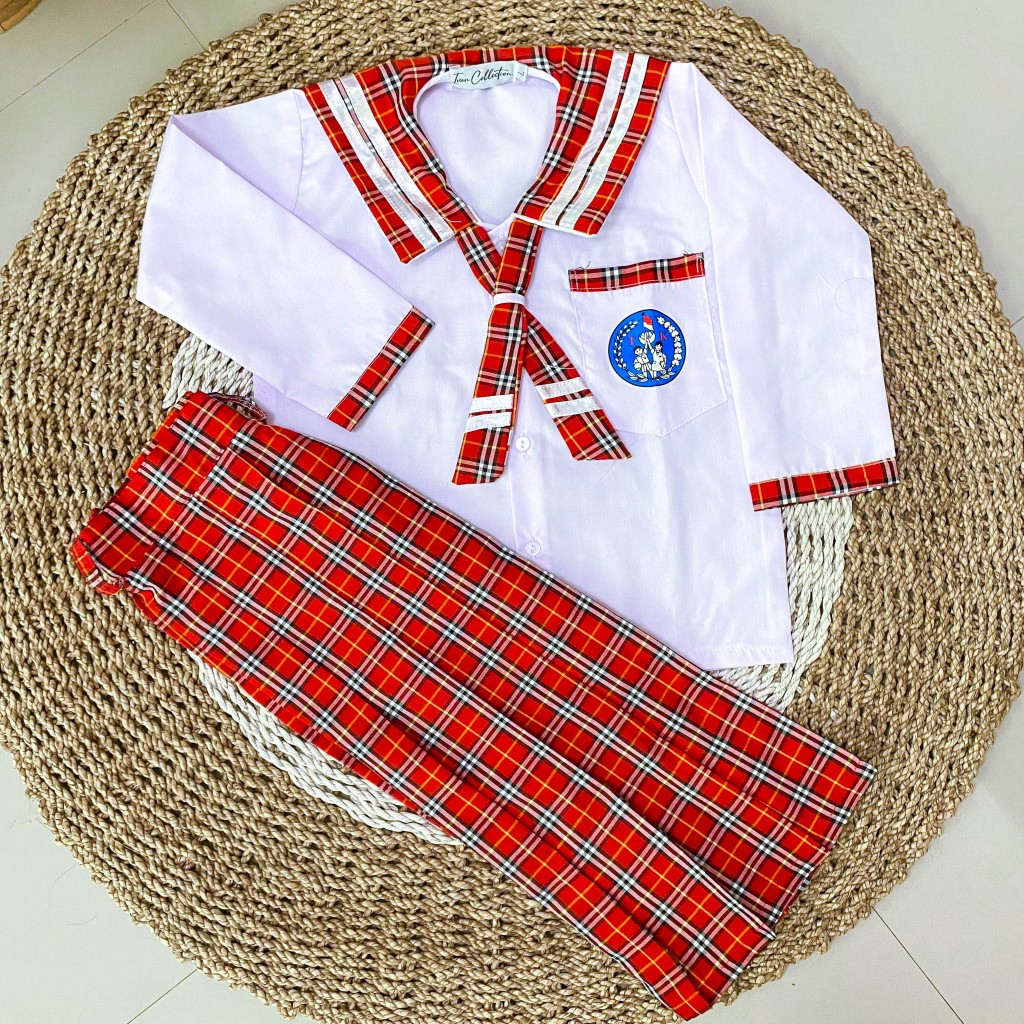 TGS - SERAGAM ANAK TK MUSLIM KOTAK MERAH