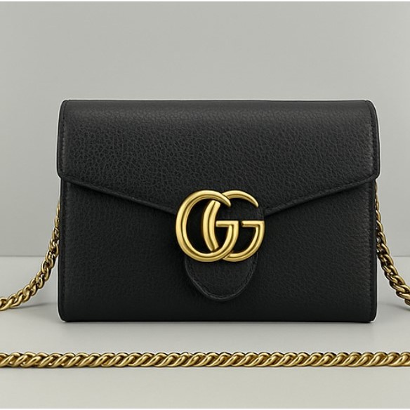 GUCCI GG Marmont - Tas Amplop Rantai | Tas Bahu, Selempang, & Dompet Mewah Multifungsi