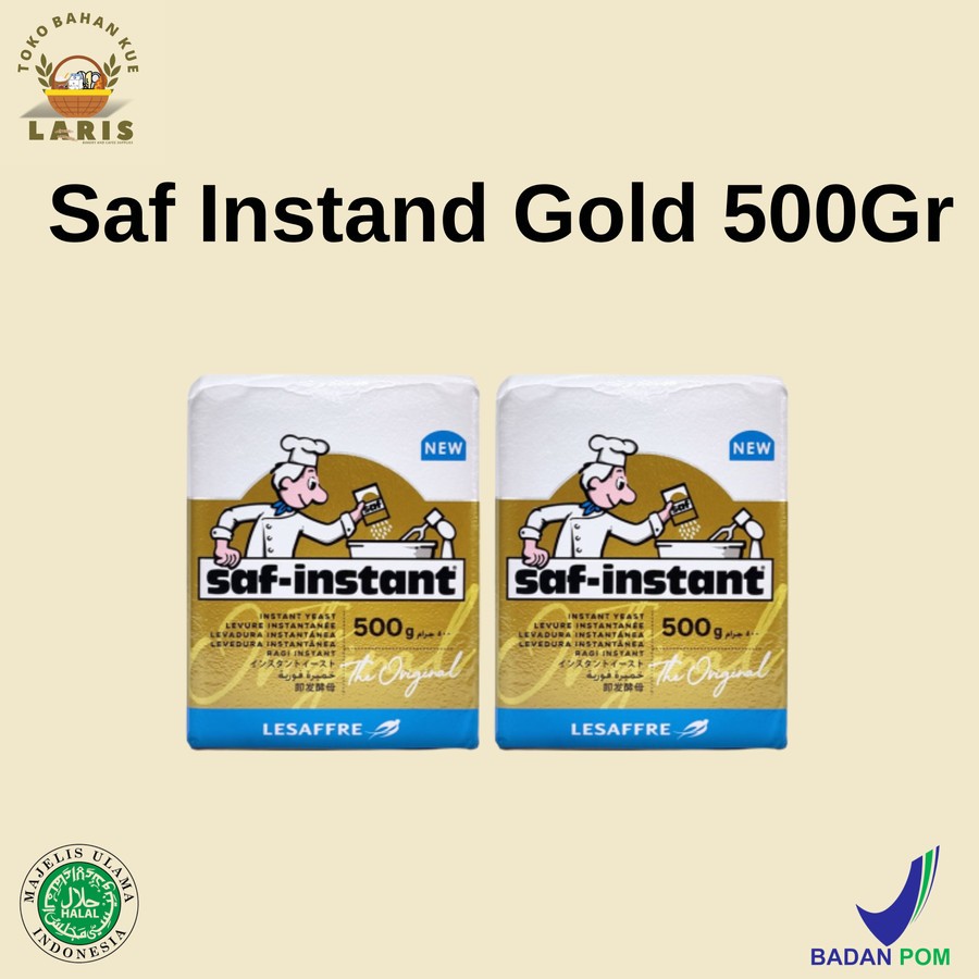 

SAF INSTANT GOLD 500 GRAM