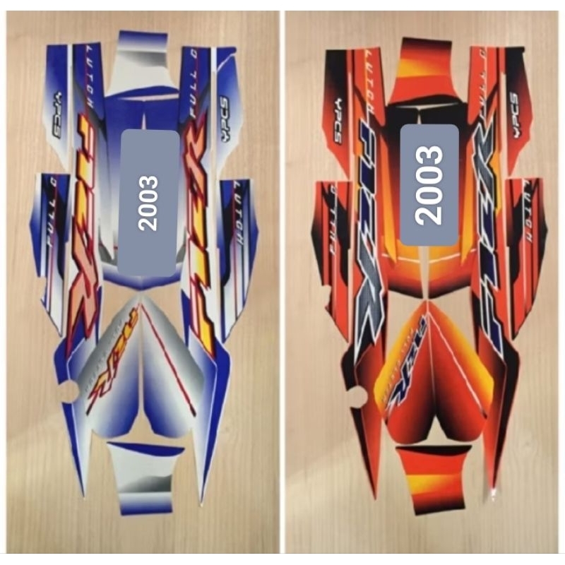 list set striping Yamaha fizR 2003