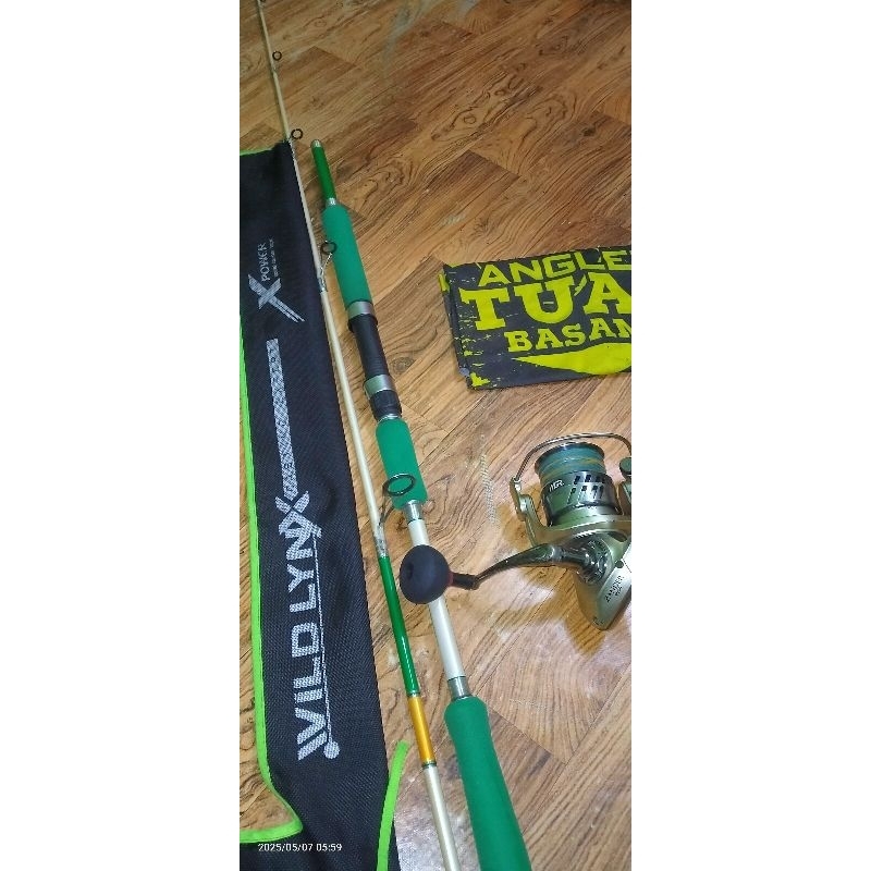 1 set pancing murah joran dan katrol