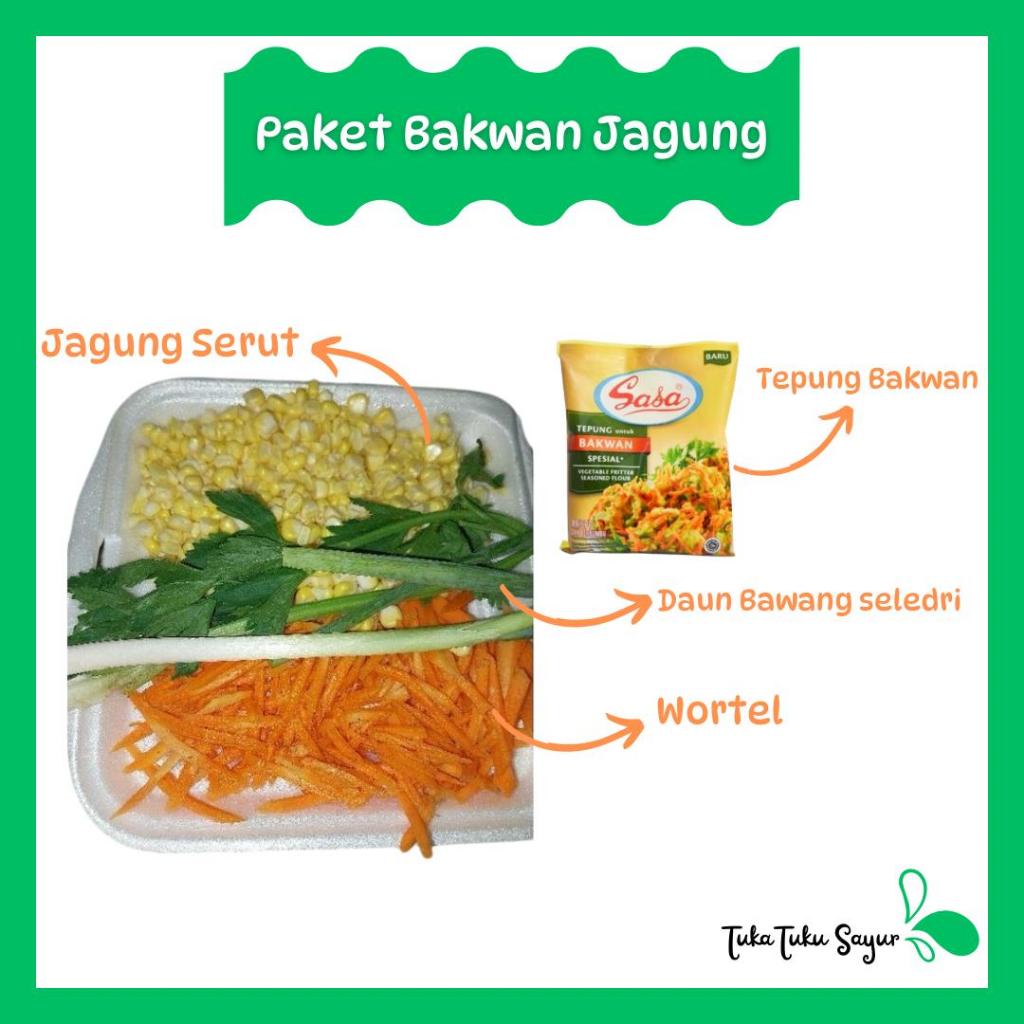 

PAKET BAKWAN JAGUNG / SAYUR PACK / SAYUR PERP / SIAP MASAK - TukaTuku Sayur