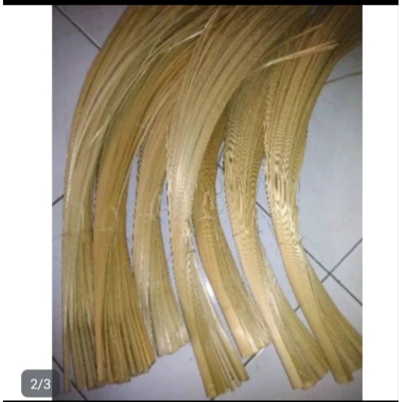 

tali bambu pengikat bacang panjangya.20-30 cm