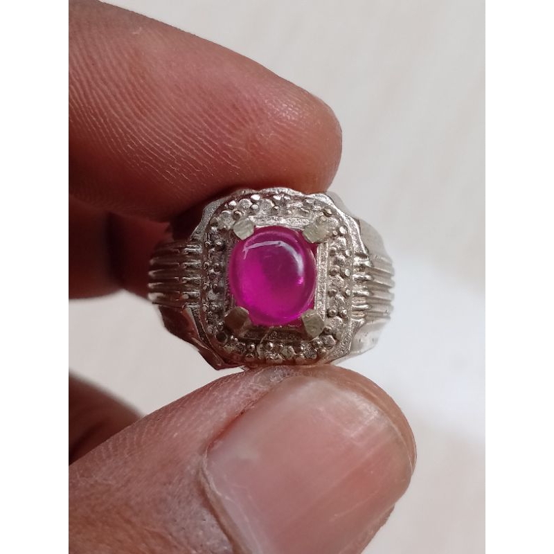 Batu Akik Merah Siem Rose Bangkok 2