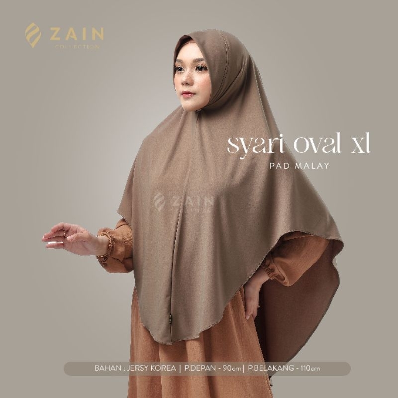 Hijab Syari Jumbo Jilbab Jumbo Bahan Jersey Tebal