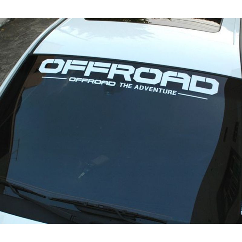 Sticker kaca mobil off road sticker kaca mobil terlaris stiker off road keren