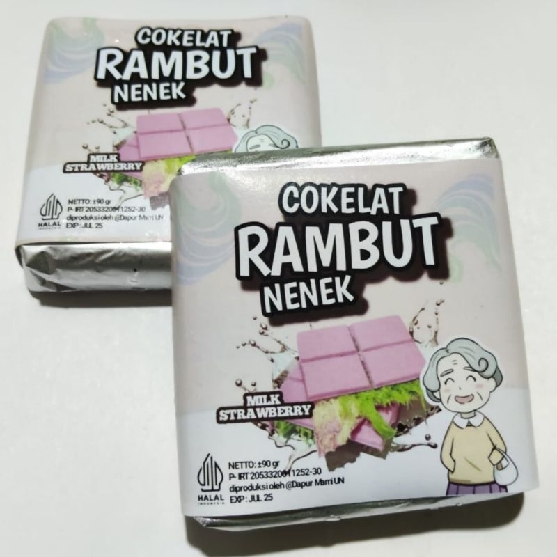 

COKLAT DUBAI TERBARU 2025 RASA STRAWBERRY ISI RAMBUT NENEK VIRAL ARUM MANIS MILKY K̤E̤C̤I̤L̤ 130g̤r̤m̤