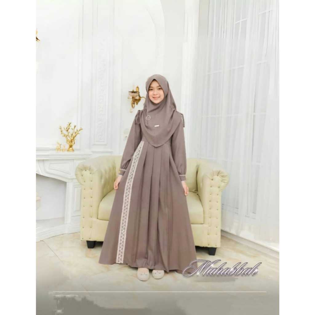 Gamis anak untuk usia 7~16 tahun Syari Bahiya maxy kids baju dress remaja tanggung terbaru