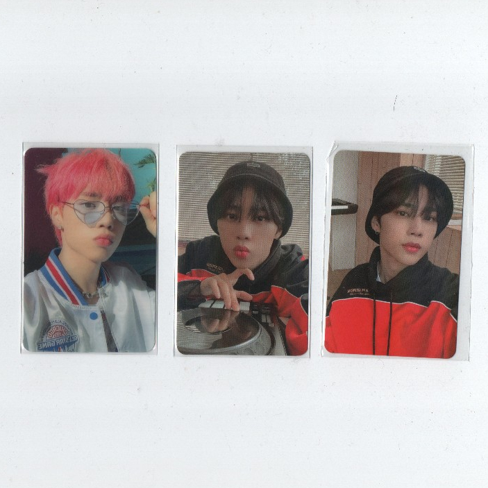 Official Photocard Sunwoo The Boyz 3rd Fankit PC - Thrill Ride Bang Sparkling TBZ