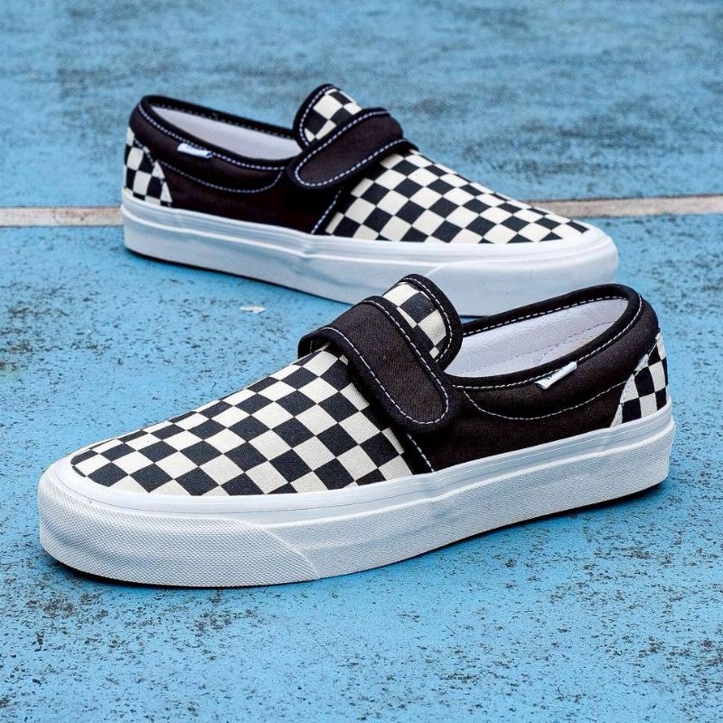 Vans Slip On 47 V Dx Anaheim Factory Og Checkerboard Black White