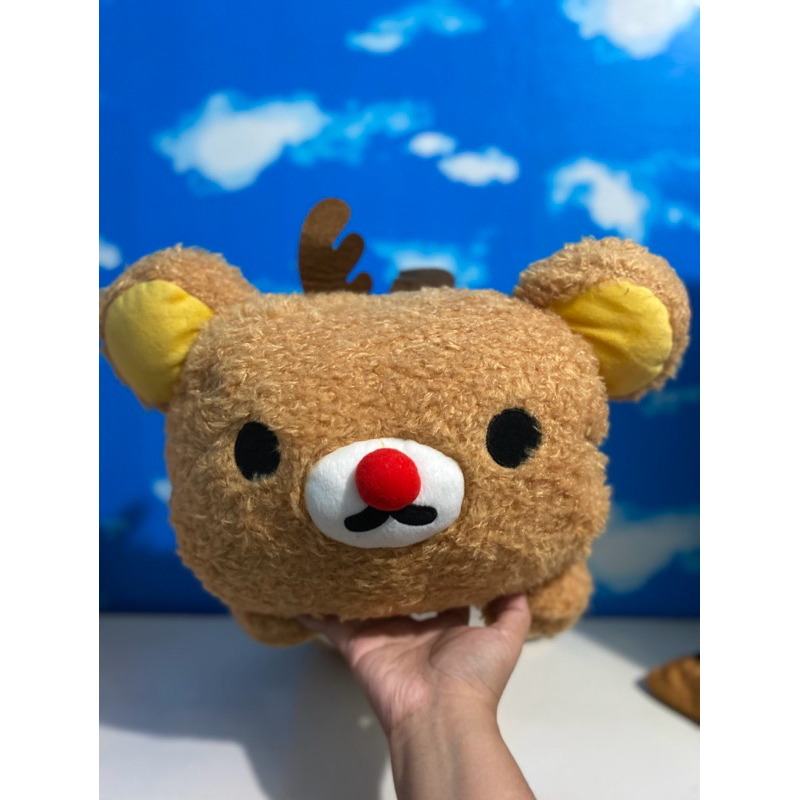 Rilakkuma Rudolp Jumbo Original San-X Authentic Japan Plush Toy