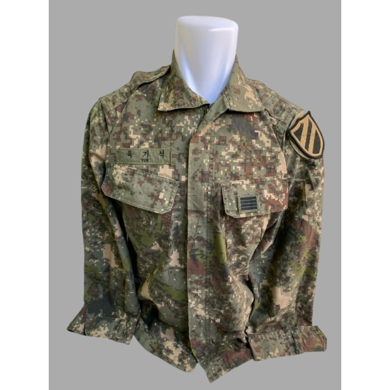 Kemeja BDU Camo loreng digital Granit ROKA Korea Army (39)