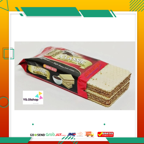 

ECER || Khong Guan Wafer Classic Chocolate 18 Gr