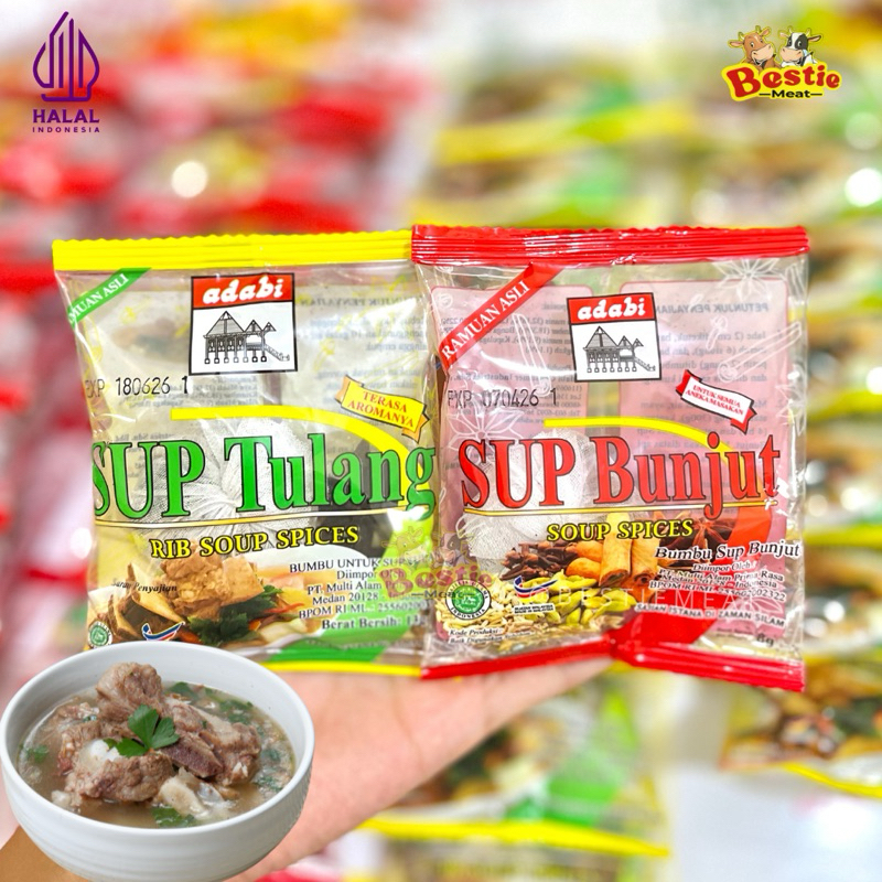 

Adabi Sup Tulang dan Sup Bunjut/ Buntut Sop Daging
