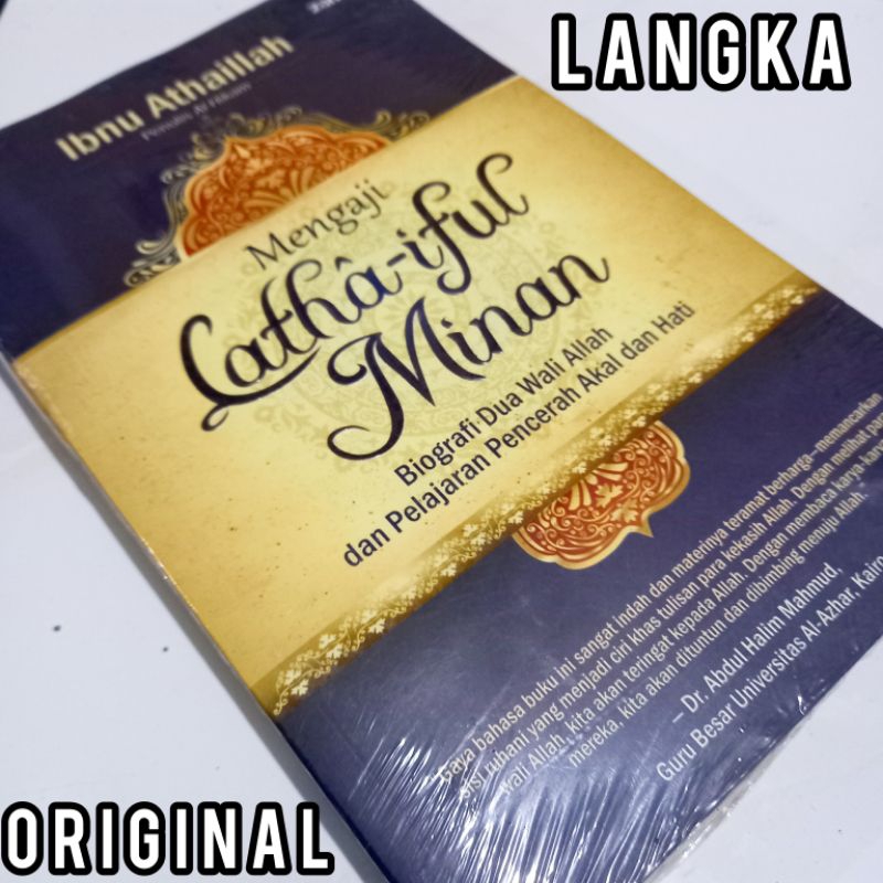 LANGKA mengaji lathaiful minan ibnu athaillah latha-iful lathaif al-minan biografi dua wali allah da