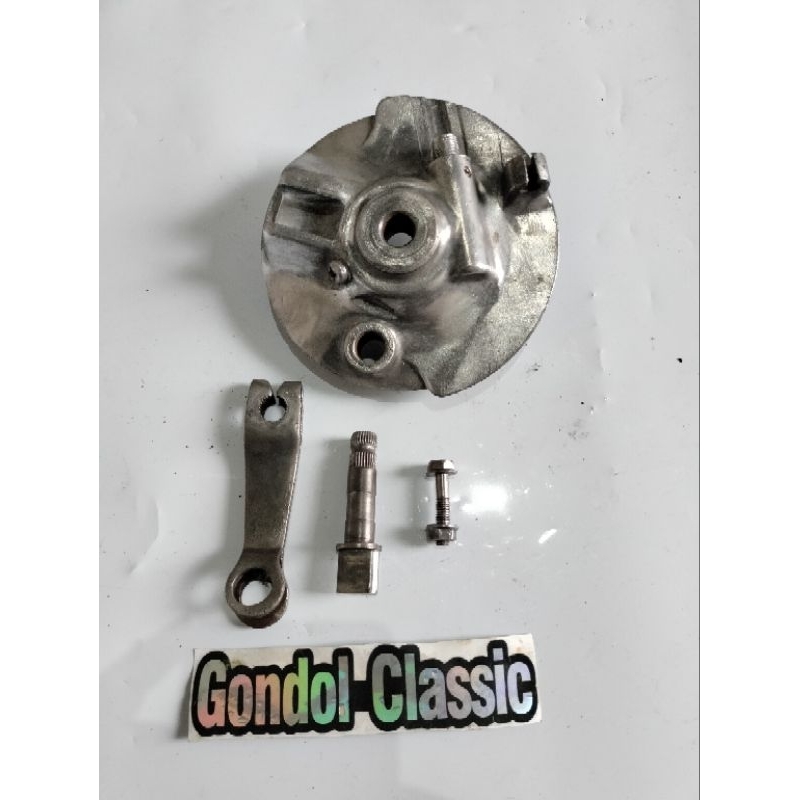 tutup tromol tutup kampas HONDA S90 S90Z 69 ASTRA set paha rem