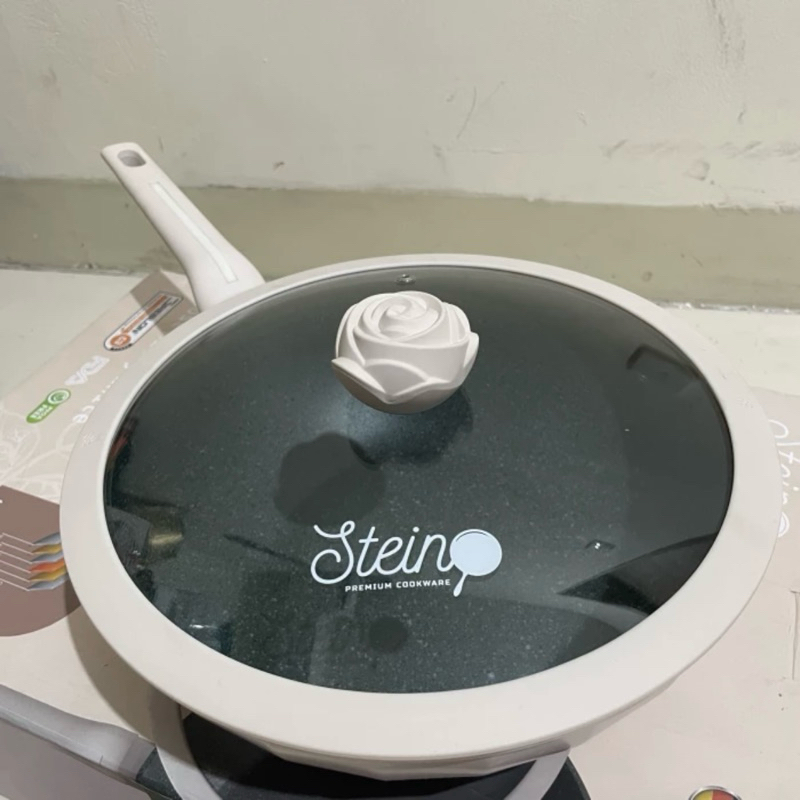 Preloved Stein Glamour Rose Series 4 in 1 Set Panci Steincookware Bekas Bagus Murah