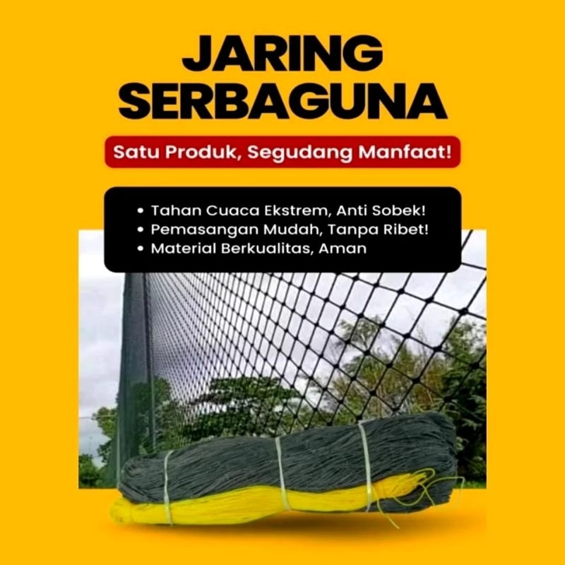 Galaksi_Bumiayu Jaring Ayam Serba Guna Panjang 22-25M // Jaring Pagar Ayam // Jaring Ayam // Jaring