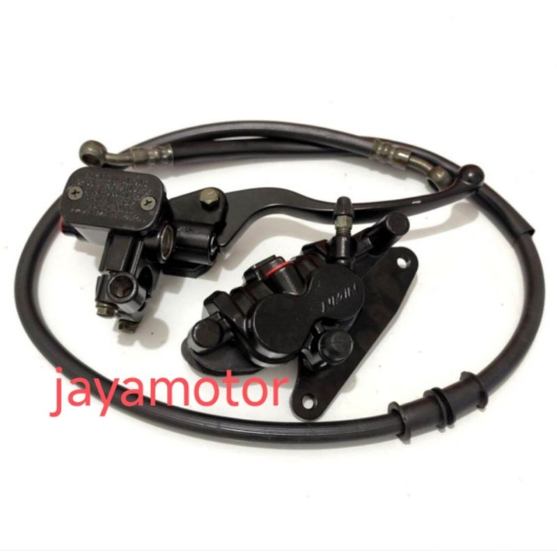 selang rem+master rem set+kaliper depan viar star nx 100 terbaru