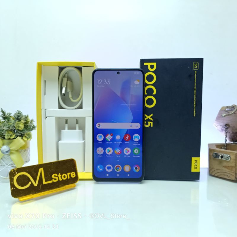 Xiaomi Poco X5 5G RAM 6/128 GB HP Second Murah Original