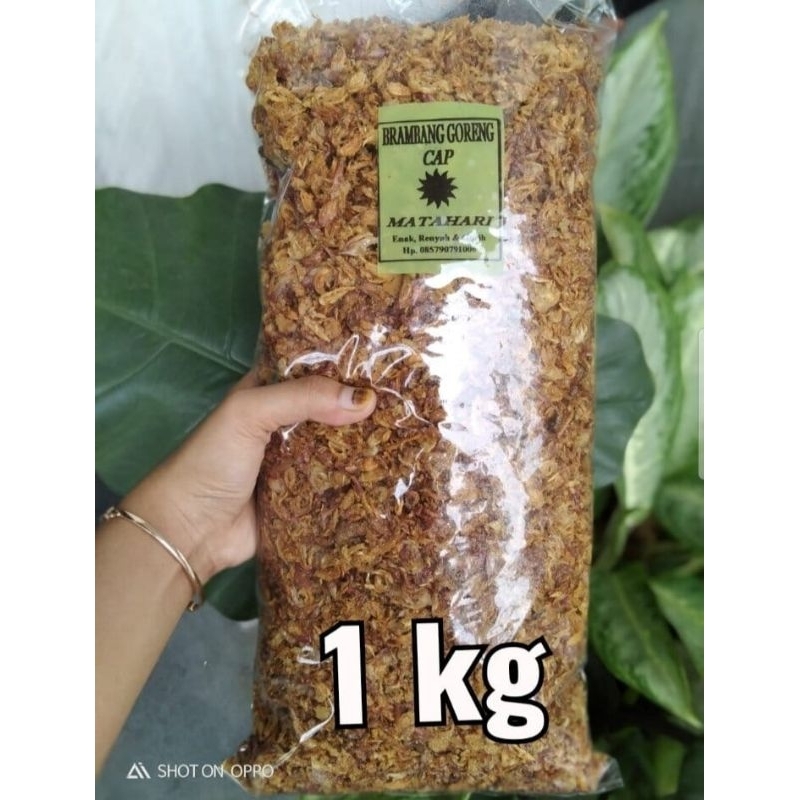

BAWANG MERAH GORENG ASLI KEDIRI [ 1 KG ] GRADE B