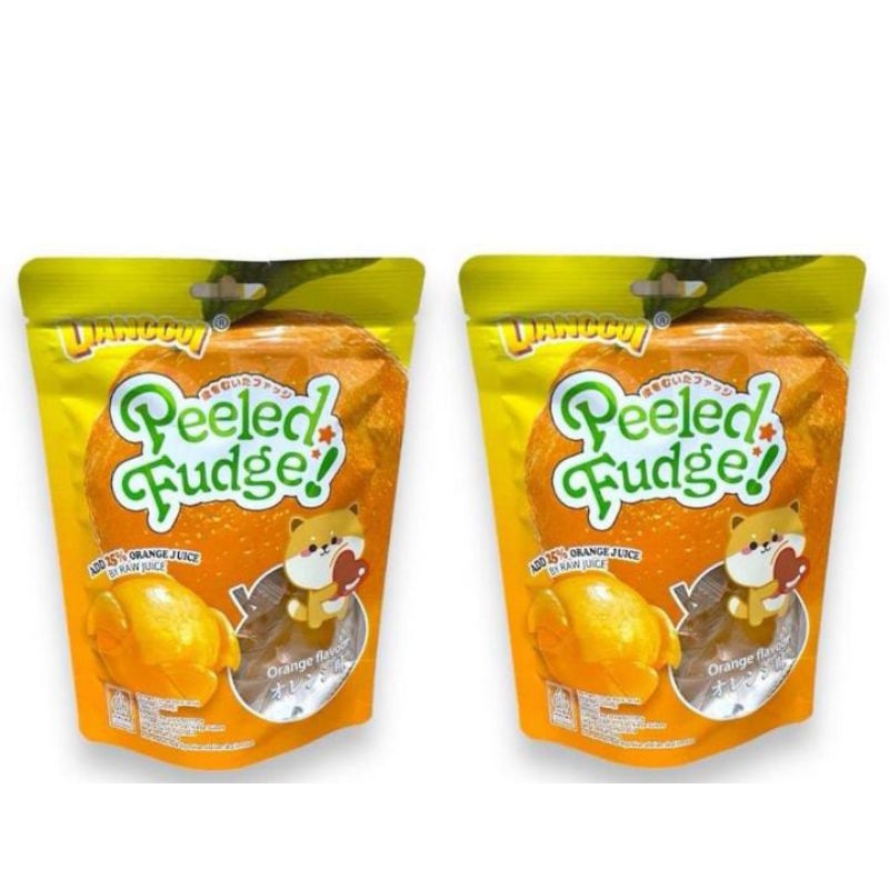 

LiangGui Peeled Fudge 180gr Permen Lunak Rasa Jeruk
