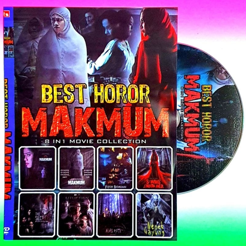 KOLEKSI CAMPURAN KASET DVD HORROR INDONESIA TERBARU