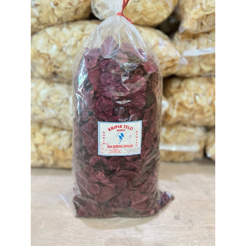 

Kripik Telo Ungu 2 Kg