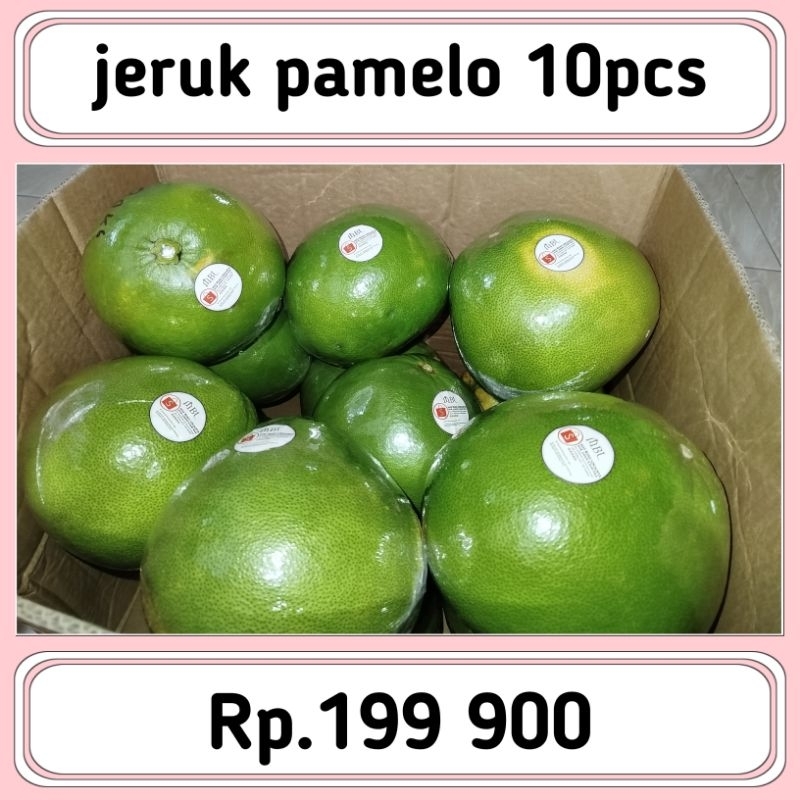

JERUK PAMELO MANIS 10pcs